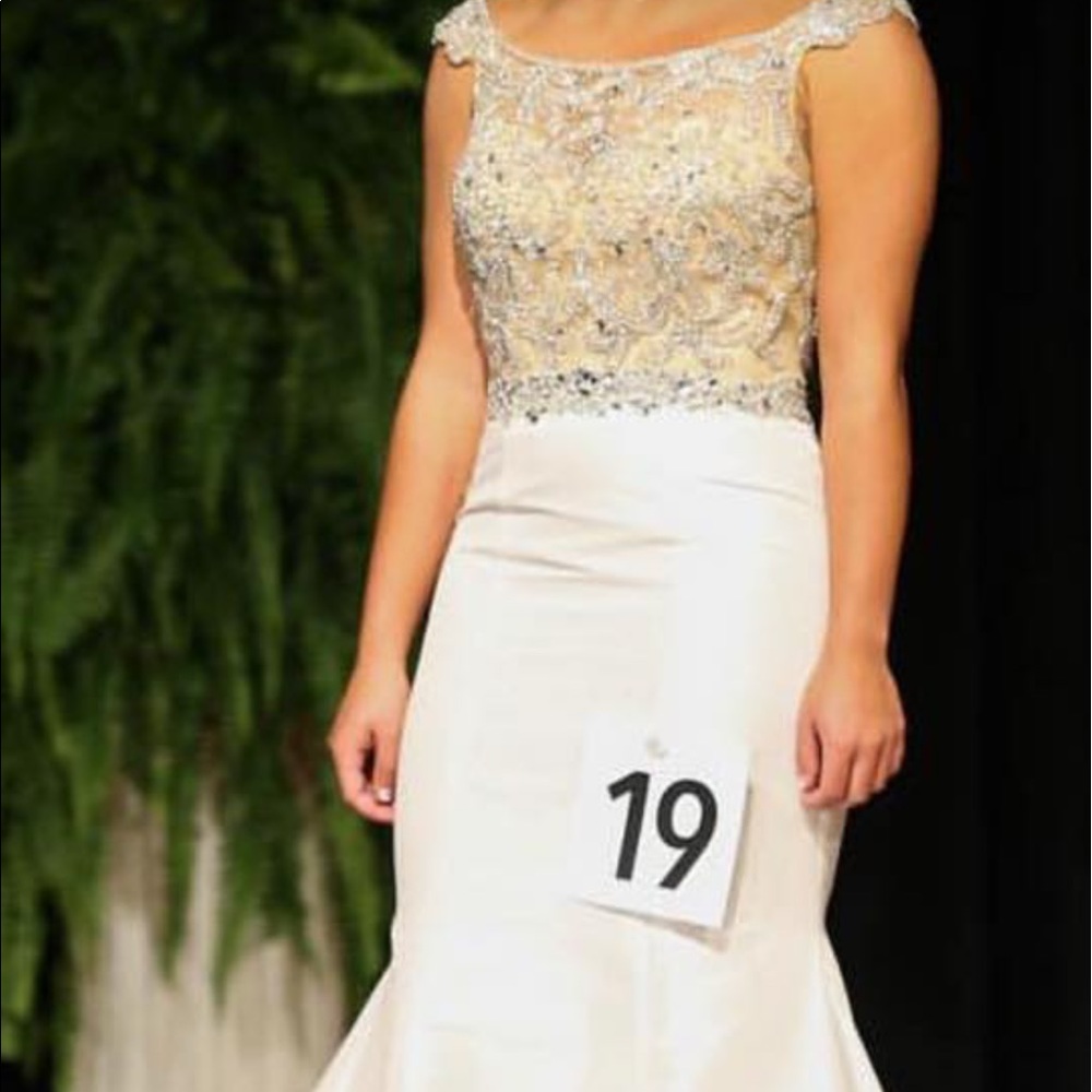 MacDuggal Custom made Pageant Dress.